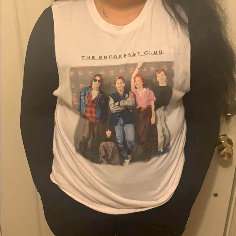 The breakfast club muscle T-shirt